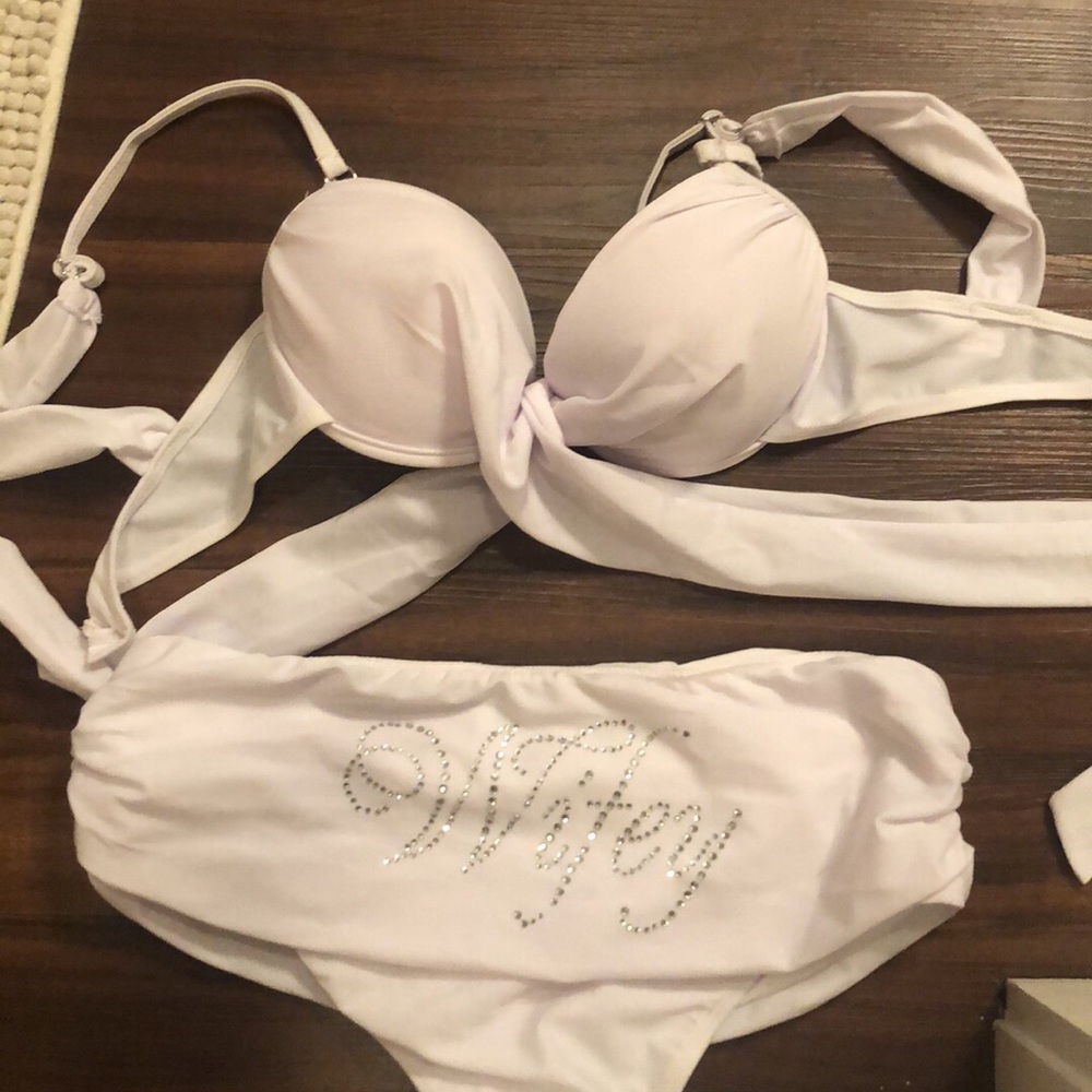 White Wifey bikini
